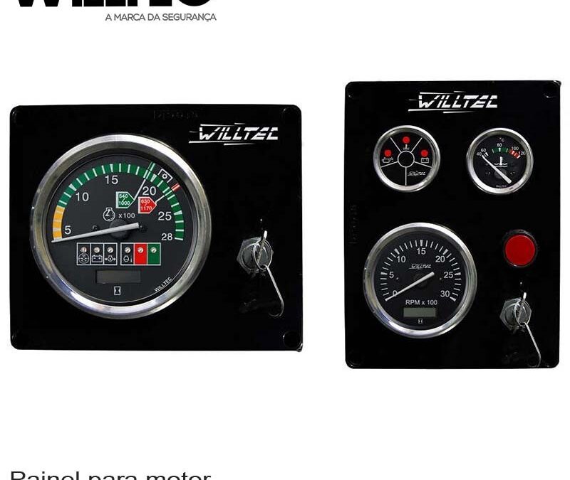 Painel para Motor Estacionário