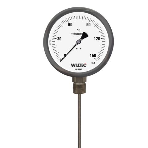 Termômetro Bimetálico Inox