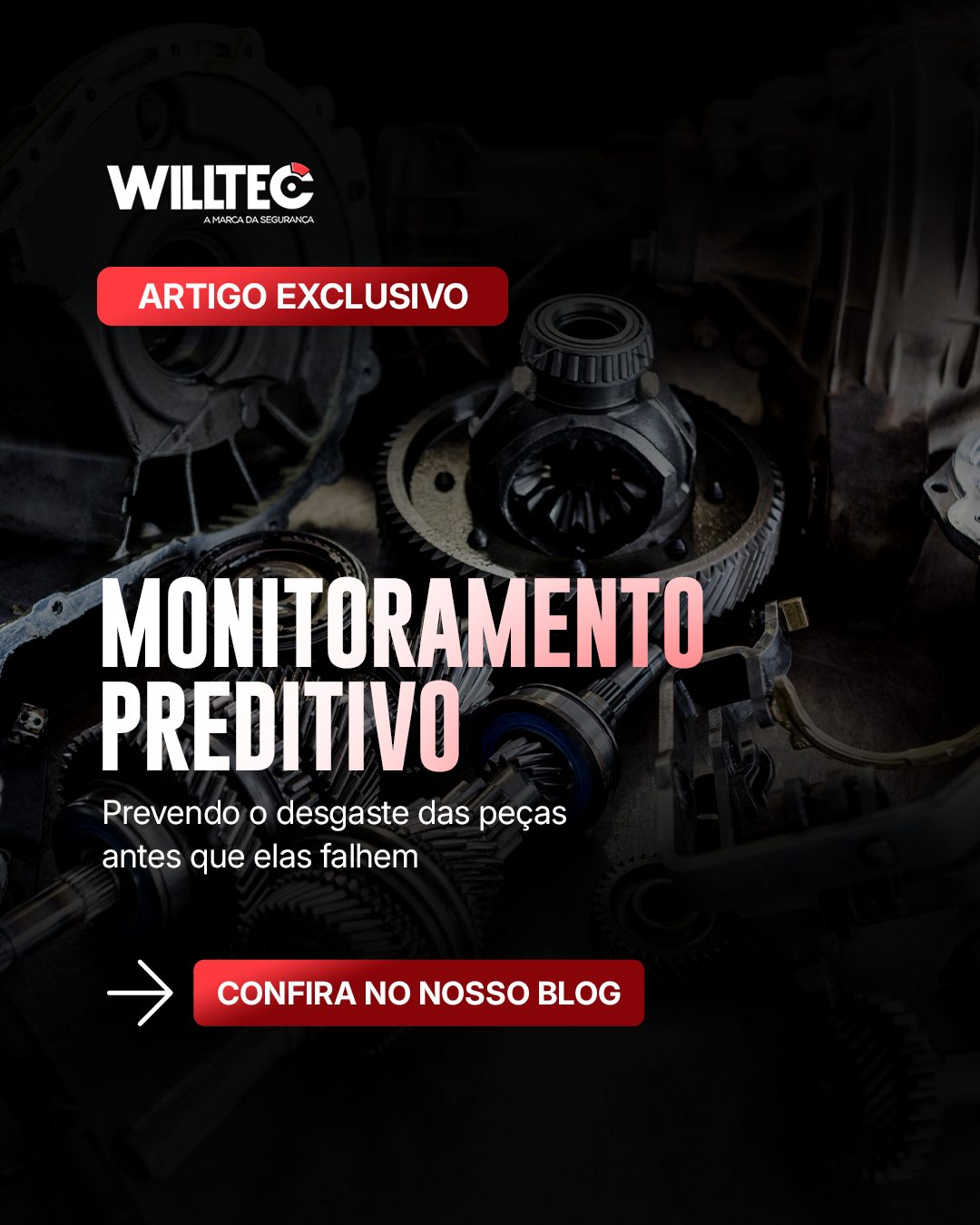 Monitoramento Preditivo – Prevendo o desgaste das peças antes que elas falhem