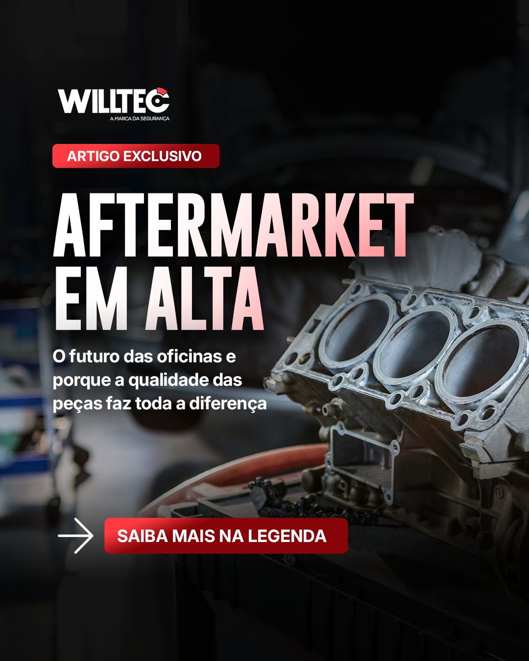 Aftermarket em Alta: O Futuro das Oficinas e Por Que a Qualidade das Peças Faz Toda a Diferença